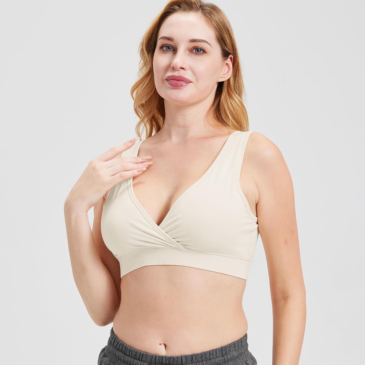 netdraw Women's Corssover Nursing and Sleep Bra