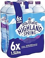 Highland Spring Still Spring Water, 6 x 1.5L