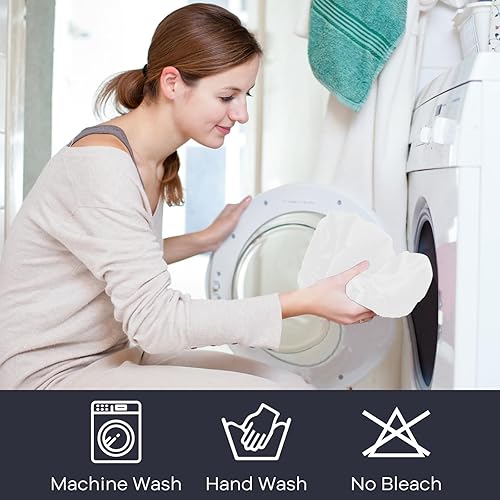 Miniatura 6 de 2 fundas para tapa de inodoro, funda de terciopelo elástico para asiento de inodoro para baño, funda de inodoro ultrasuave de terciopelo de lujo,