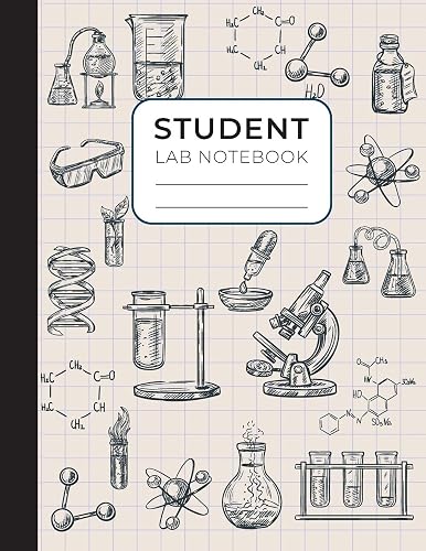 Student Lab Notebook: A Laboratory Book For School, Student, Teacher and College With Graph Paper Notebook