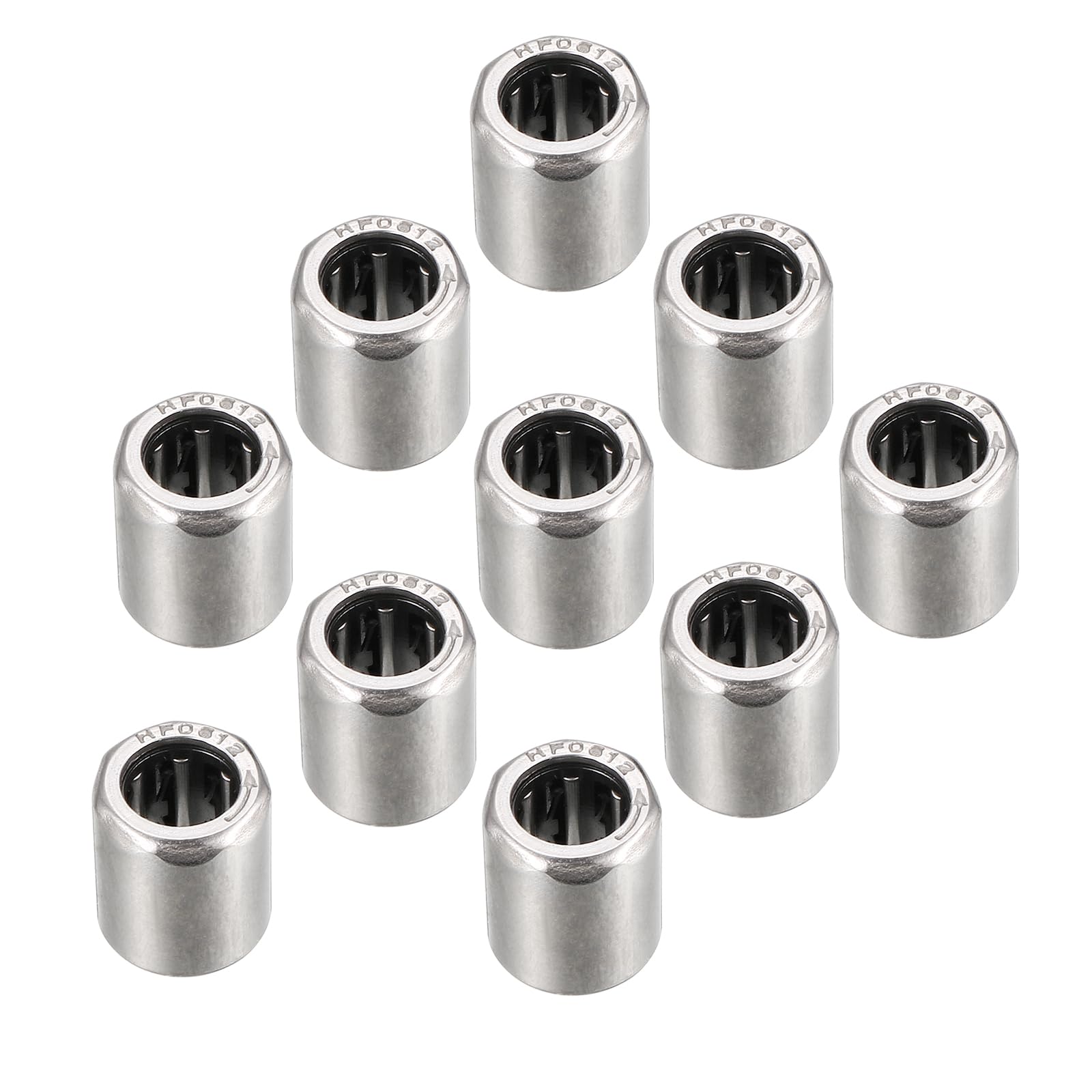 5 Cuscinetti A Rulli 6x10x12 Mm - Cuscinetti A Frizione Una Via Per Trasmissioni Meccaniche