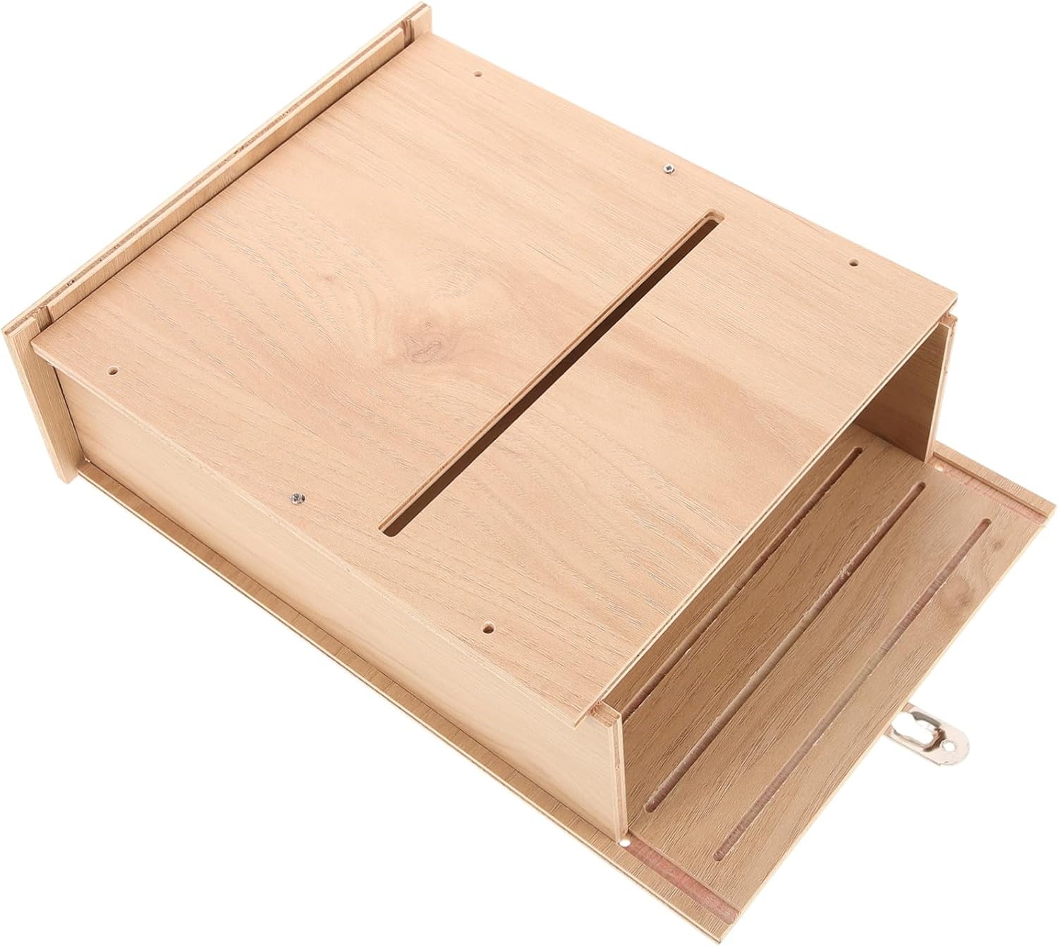 BESPORTBLE Outdoor Bat House Handmade Wooden Bat Shelter for Lightweight and Design for Garden Decor and Easy Installation Under