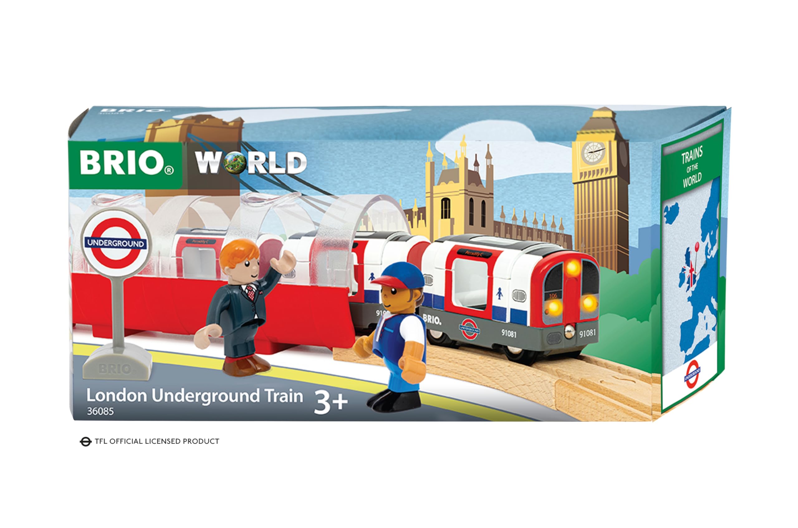 BRIO World - Londoner U-Bahn mit Licht und Sound