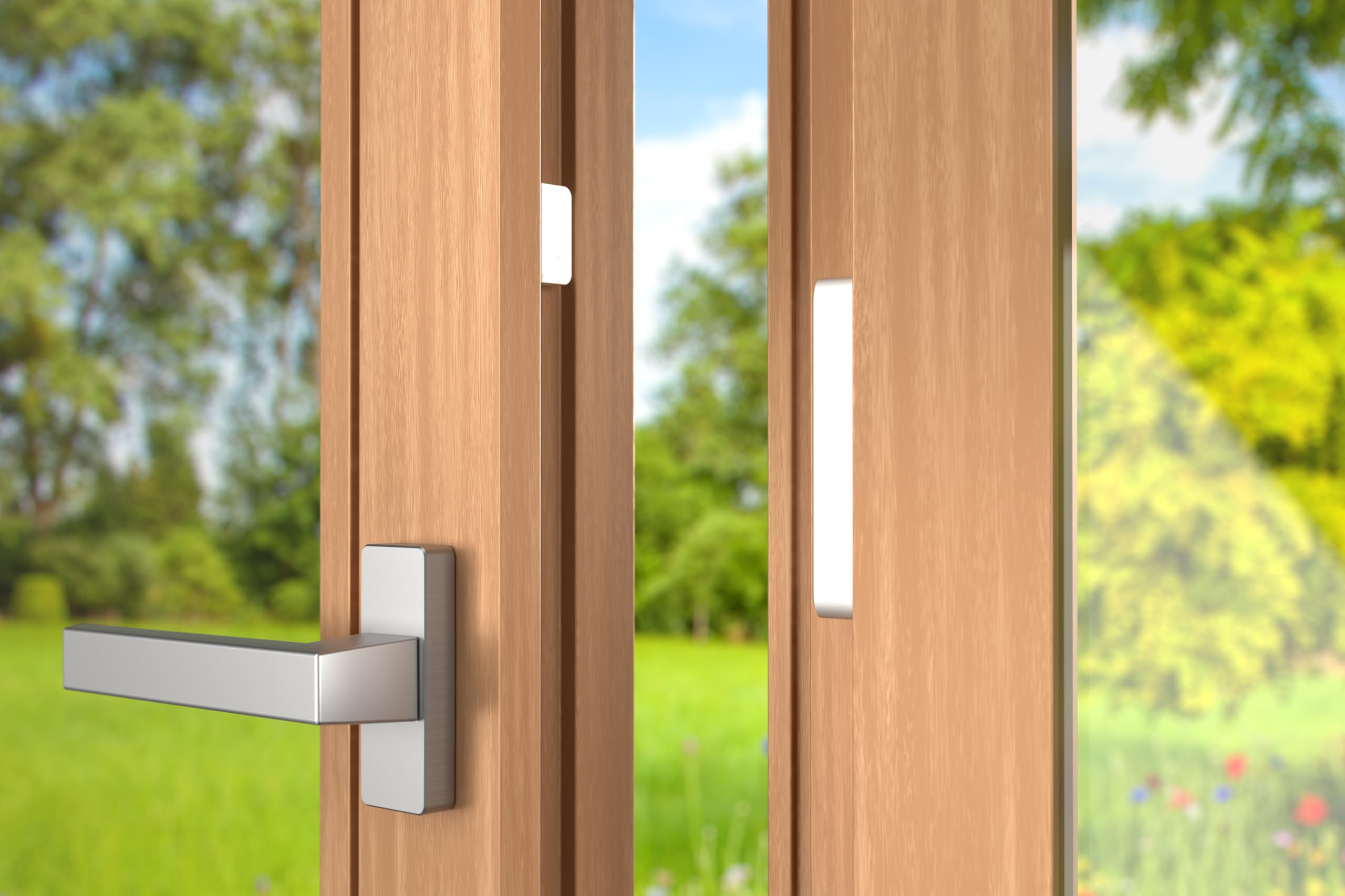 FRITZ!Smart Control 350 | magnetischer Tür-/Fensterkontakt für Smart Home | erkennt geöffnete oder geschlossene Zustände | energieeffizienter DECT-ULE-Sensor | einfache Einrichtung