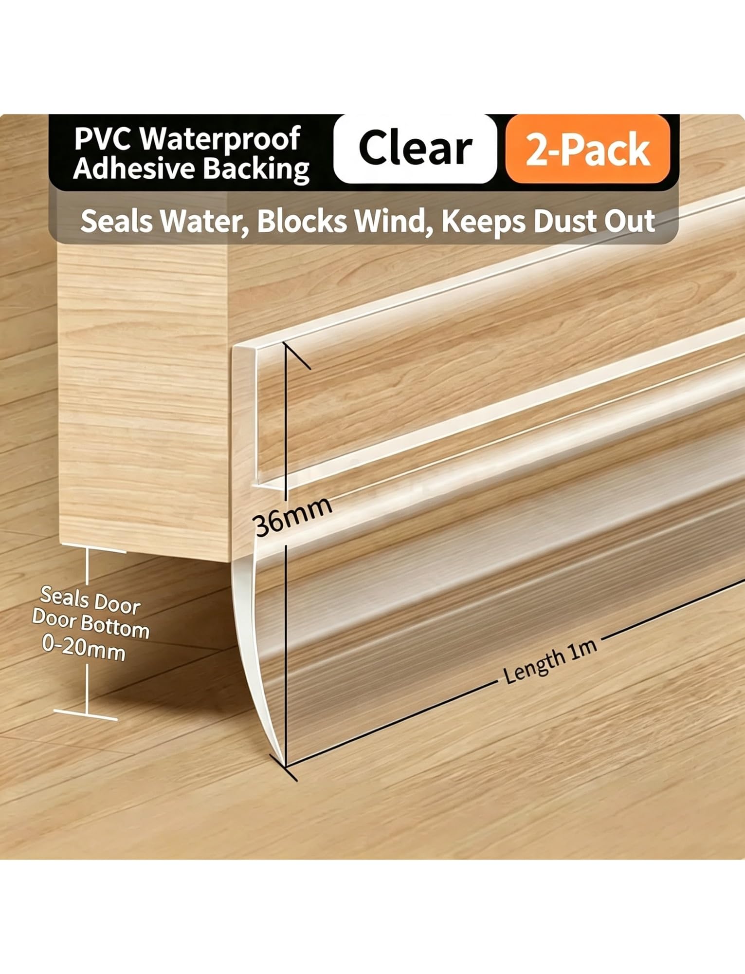 Fermaspifferi porta 0-2cm, autoadesivo 1m nero per bagno | Tappo for tiraggio sotto la porta, striscia isolante fonoassorbente resistente alle intemperie(Gray+Milk,3packs)