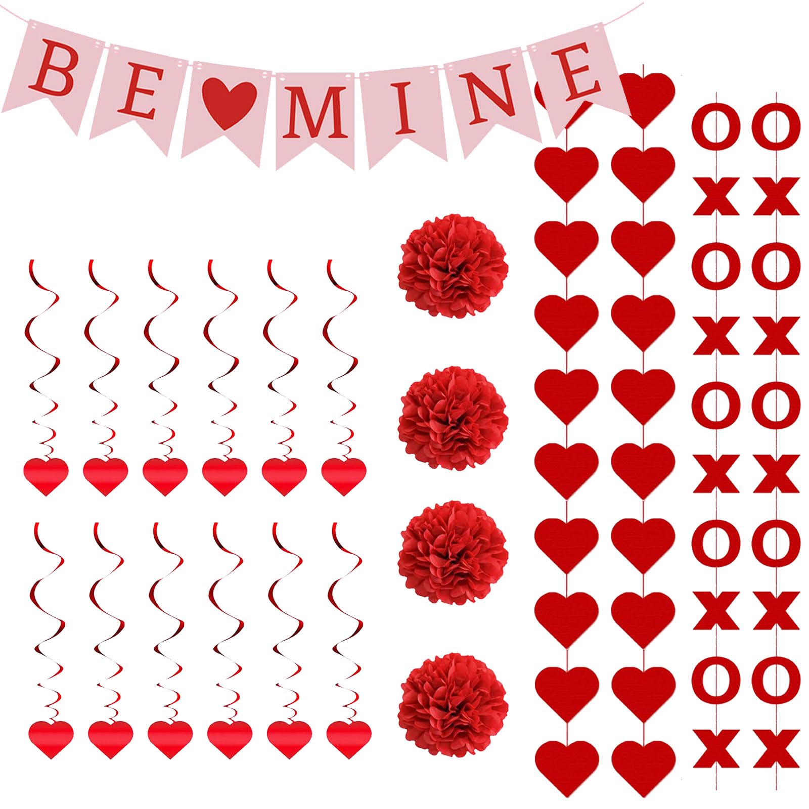 YROHGKPN Celebration Decorations for Intimate Gatherings Colorful Banners Garlands Accessories Party Supplies Banners Garlands Accessories