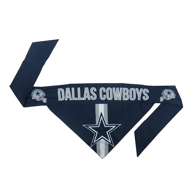 Foto 2 de 7 de Littlearth NFL Equipo Perro Bandana, Azul