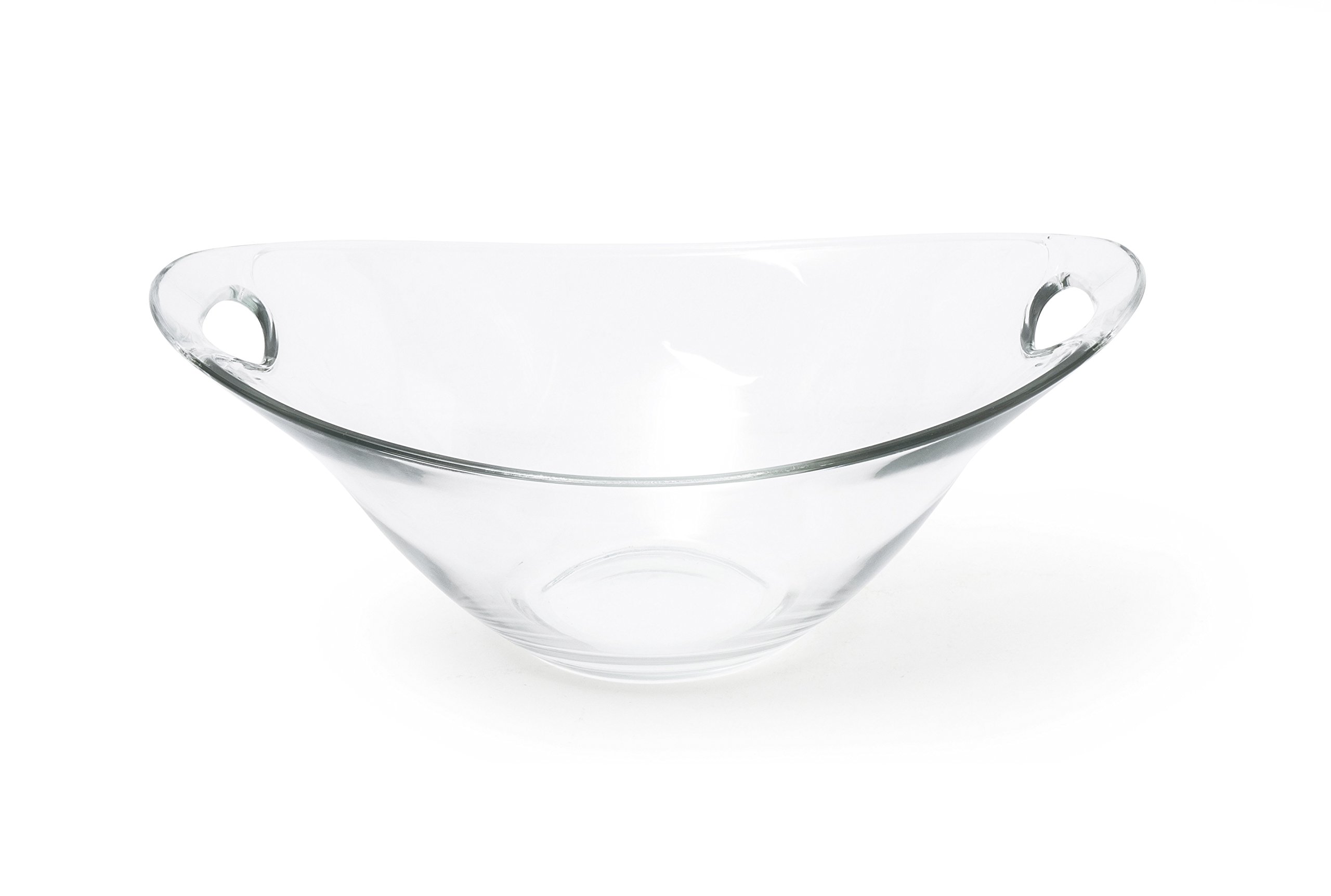 Excelsa Elegance Coppa Multiuso, Vetro, Trasparente, 23 x 30 x 10 cm
