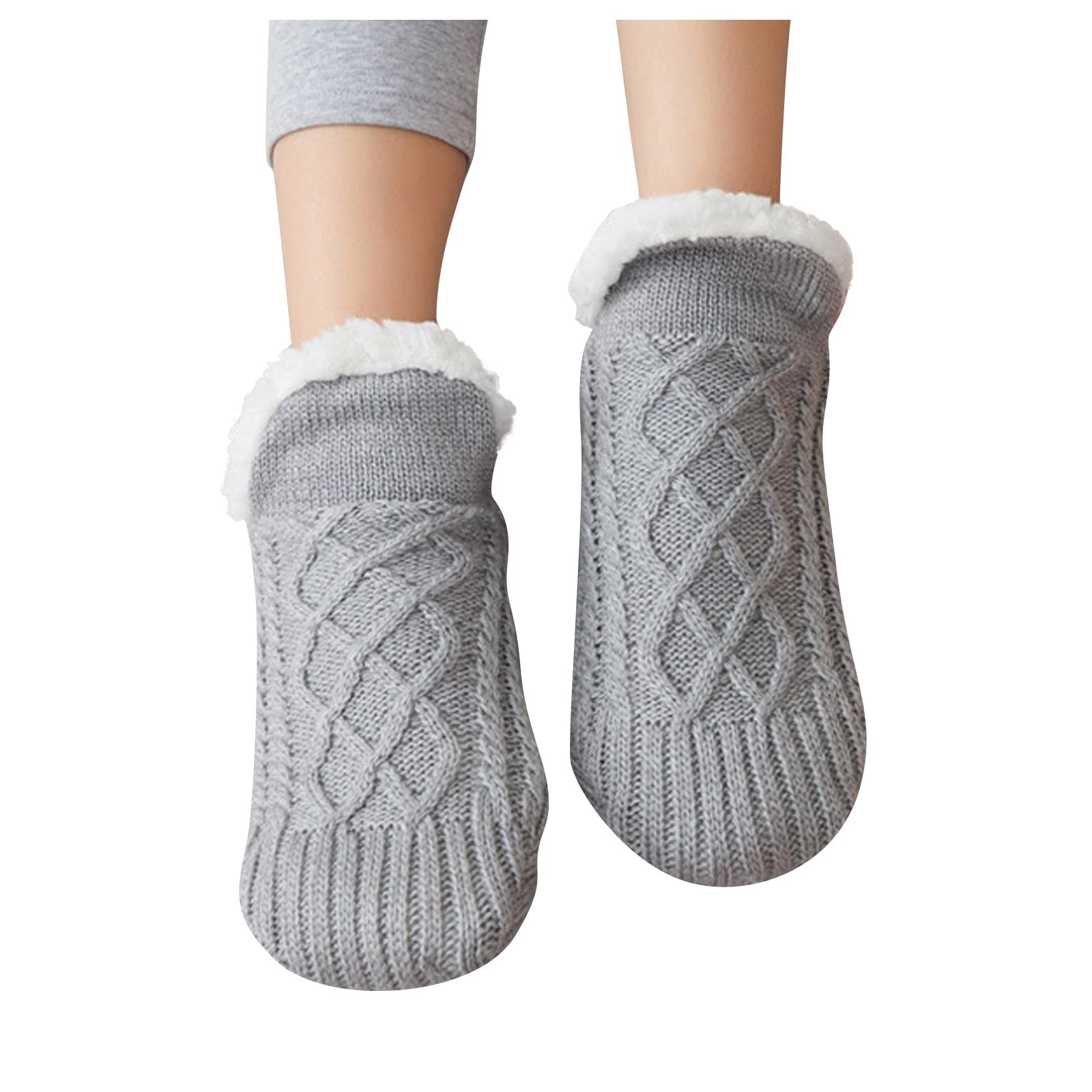 Fuzzy Socks For Women, Microfiber Sleeping Socks Fuzzy Cozy Sock Soft Winter Adult Slipper Socks