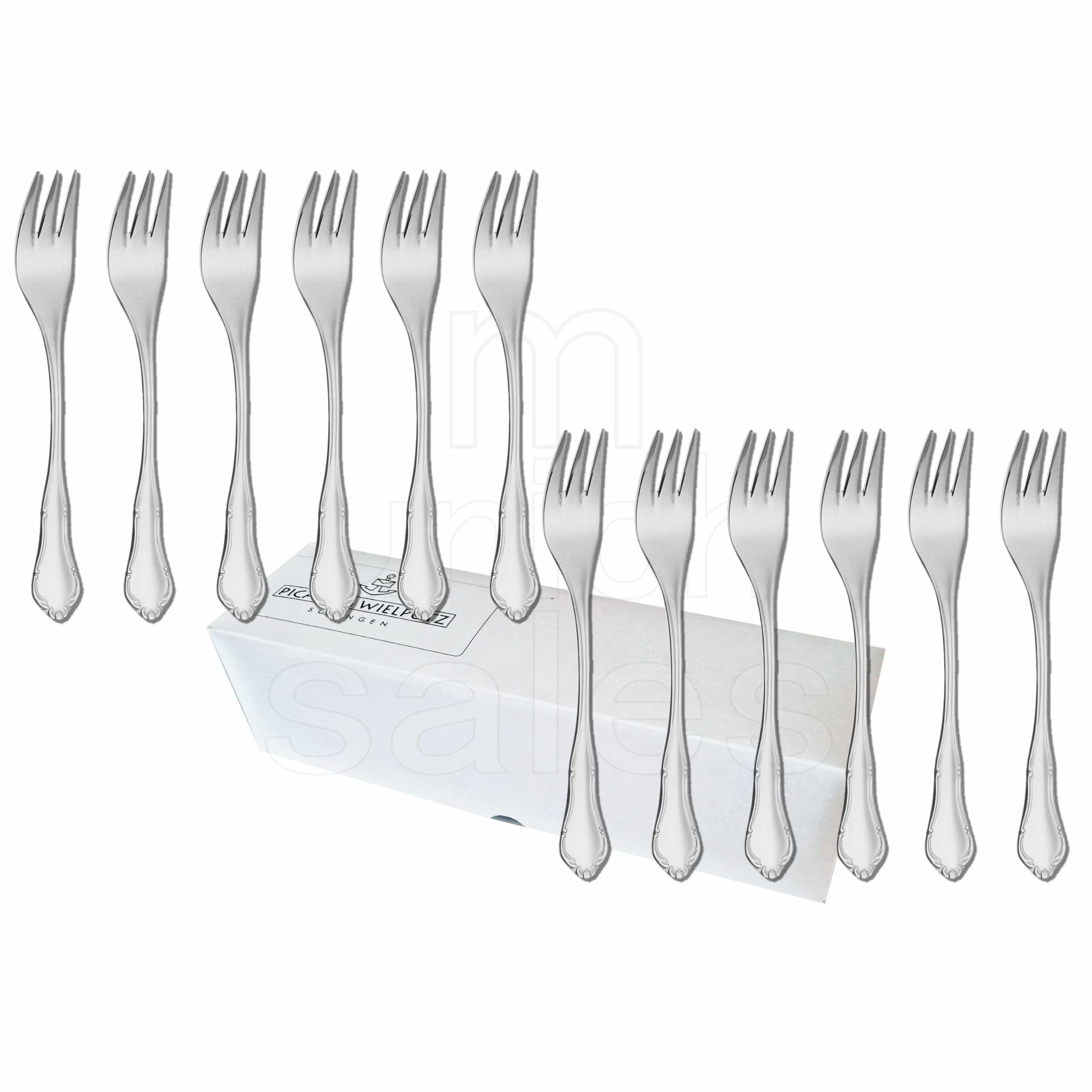 12 fourchettes à dessert, de la série Palazzo de Picard & Wielpütz