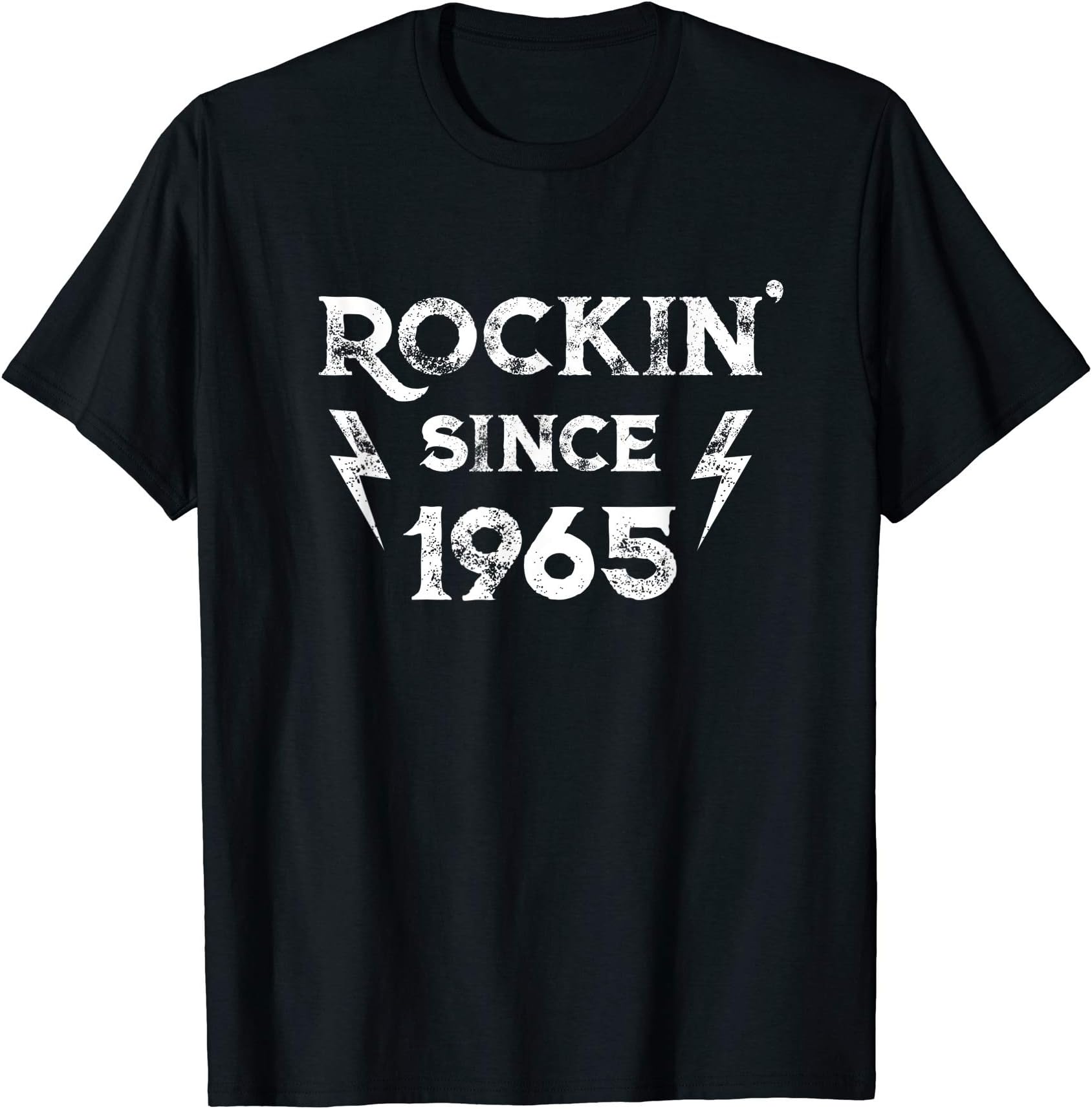 58 Year Old: Classic Rock 1965 58th Birthday T-Shirt