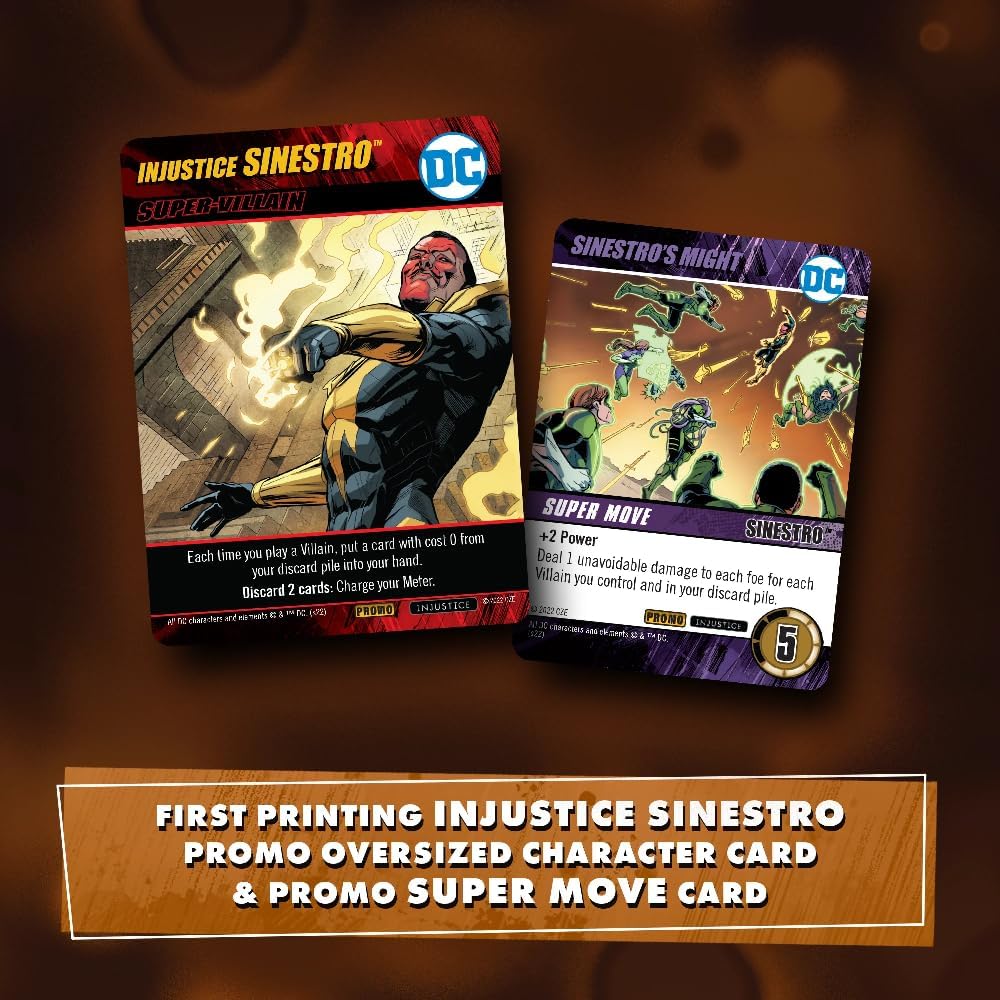 Board Games DC Comics Deckbuilding Game: Injustice