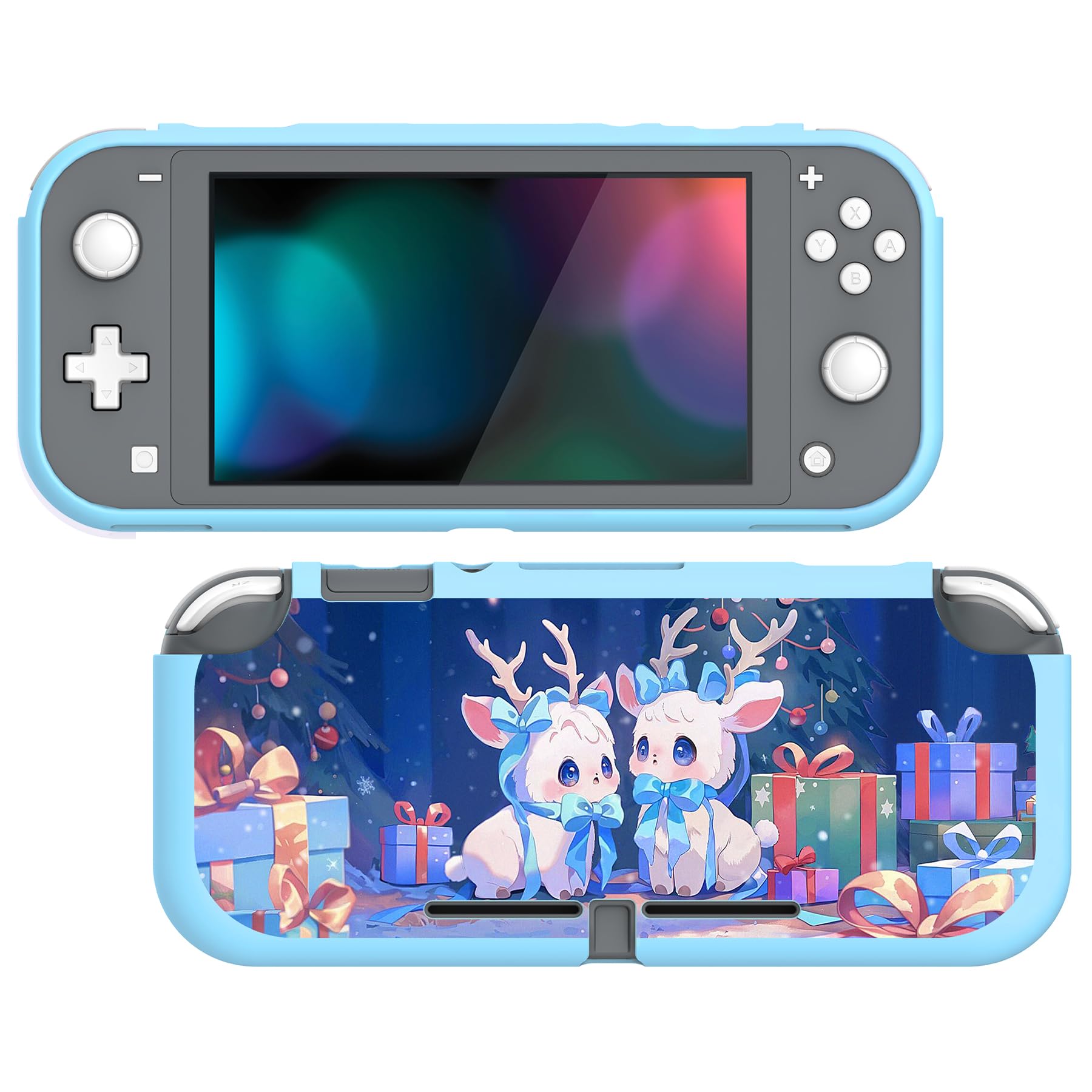 PlayVital Protective Case for Nintendo Switch Lite, Soft TPU Cover for Switch Lite Accessories - Magic Wings — view 28