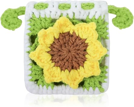 Hand-made Coin Purse Pouch, Crocheted Coin Bag Small Coin Purse for Women and Girls, Drawstring Mini Coin Purse Cute Coin Purse Exquisite Change Purse Wallet for Coin, Keys white