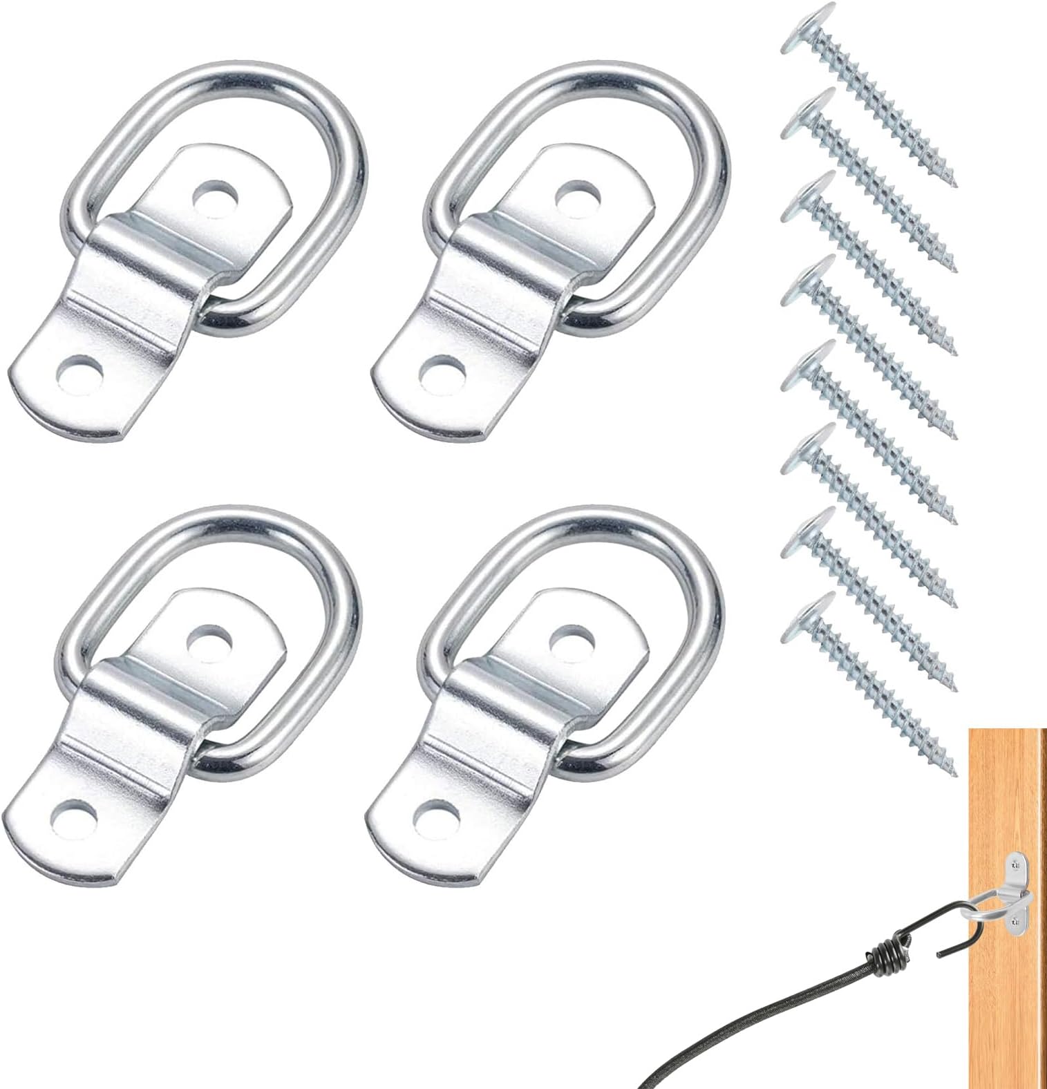 4 Crochets D'arrimage De Filet De Chargement D... - Grandado