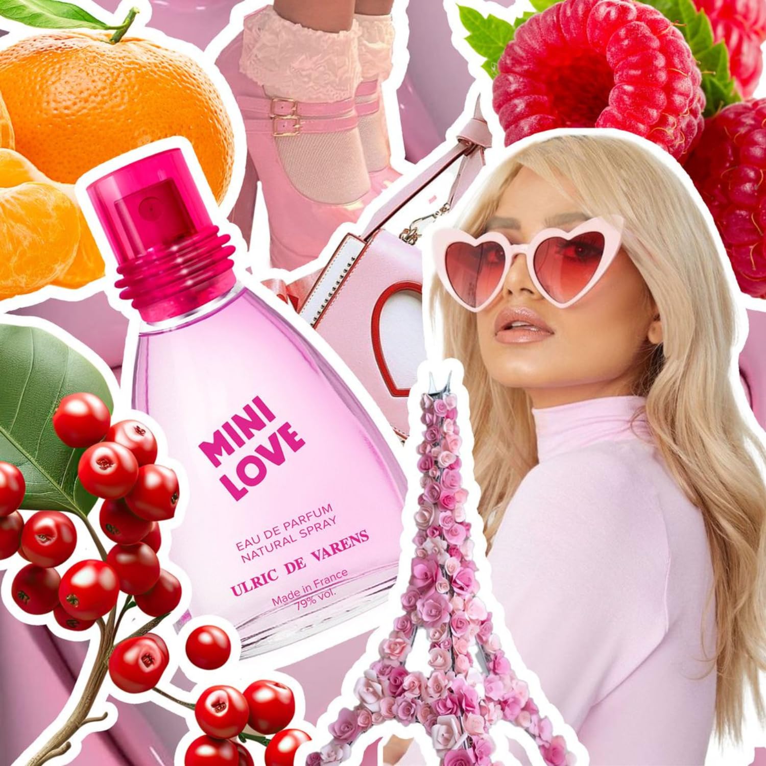 Love fragances Ulric de Varens Paris Mini Love Eau de Perfume 25ml Vapo. + Eau De perfume 20ml Vapo