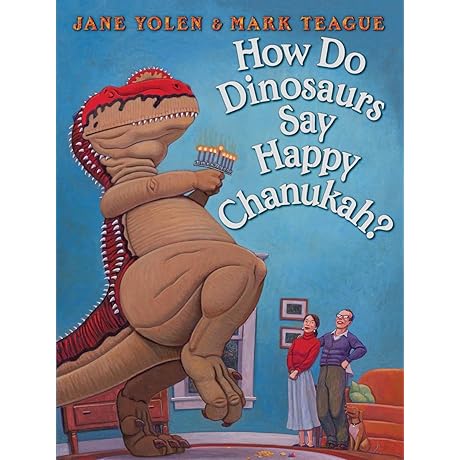 Have a Cordially Happy Hanukkah with this Dinosaur-themed Book