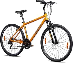 GYPSYFire Fox Bikes 700C (Gypsy V 21S) Hybrid Bike | Mustard/Black 19.5"