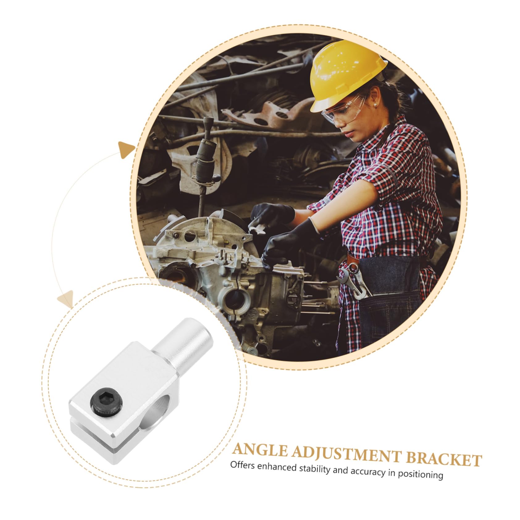 CIYODO Optical Axis Locking Frame Flag Pole Mounting Bracket Adjustable Angle Bracket