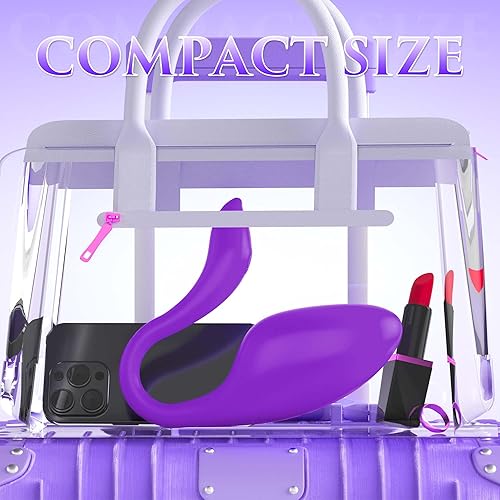 Miniatura 6 de Vibrador de juguetes sexuales para adultos para parejas, con aplicación de aplicación, vibrador de 9 vibraciones, vibrador de control remoto de