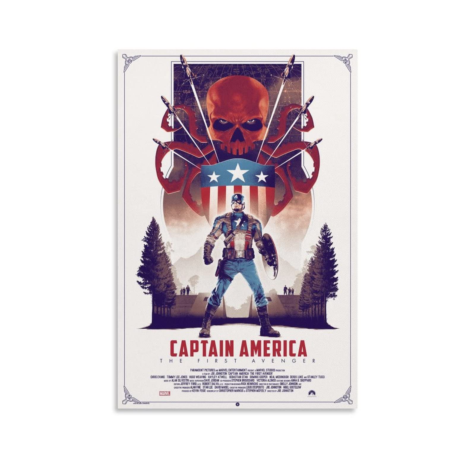Amazon.co.jp: キャプテンアメリカ ポスター 映画 ポスター マーベル