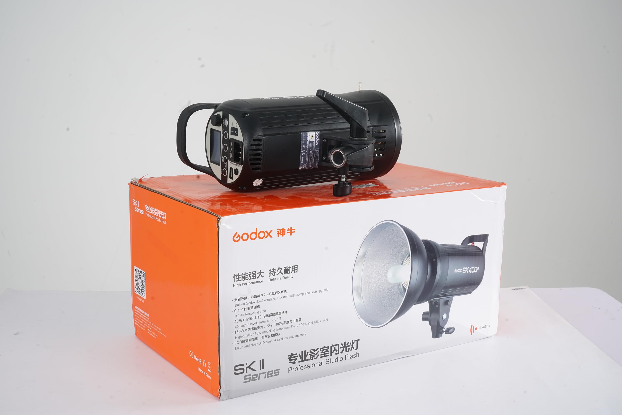 Softbox Lanterna HAVOX SL-220XS - Luce Continua 220W, 5600K, Con Montatura Bowens, Per Studio Foto/Video - Foto 7