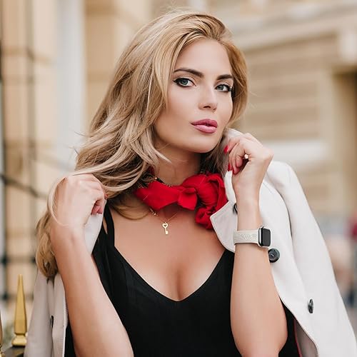 Miniatura 6 de 3 Packs Floral Engraved Bands Compatible with Apple Watch Band 40mm 41mm 38mm 42mm 44mm 45mm 49mm for Women, Silicone Cute Embossed Rose Apple Watch