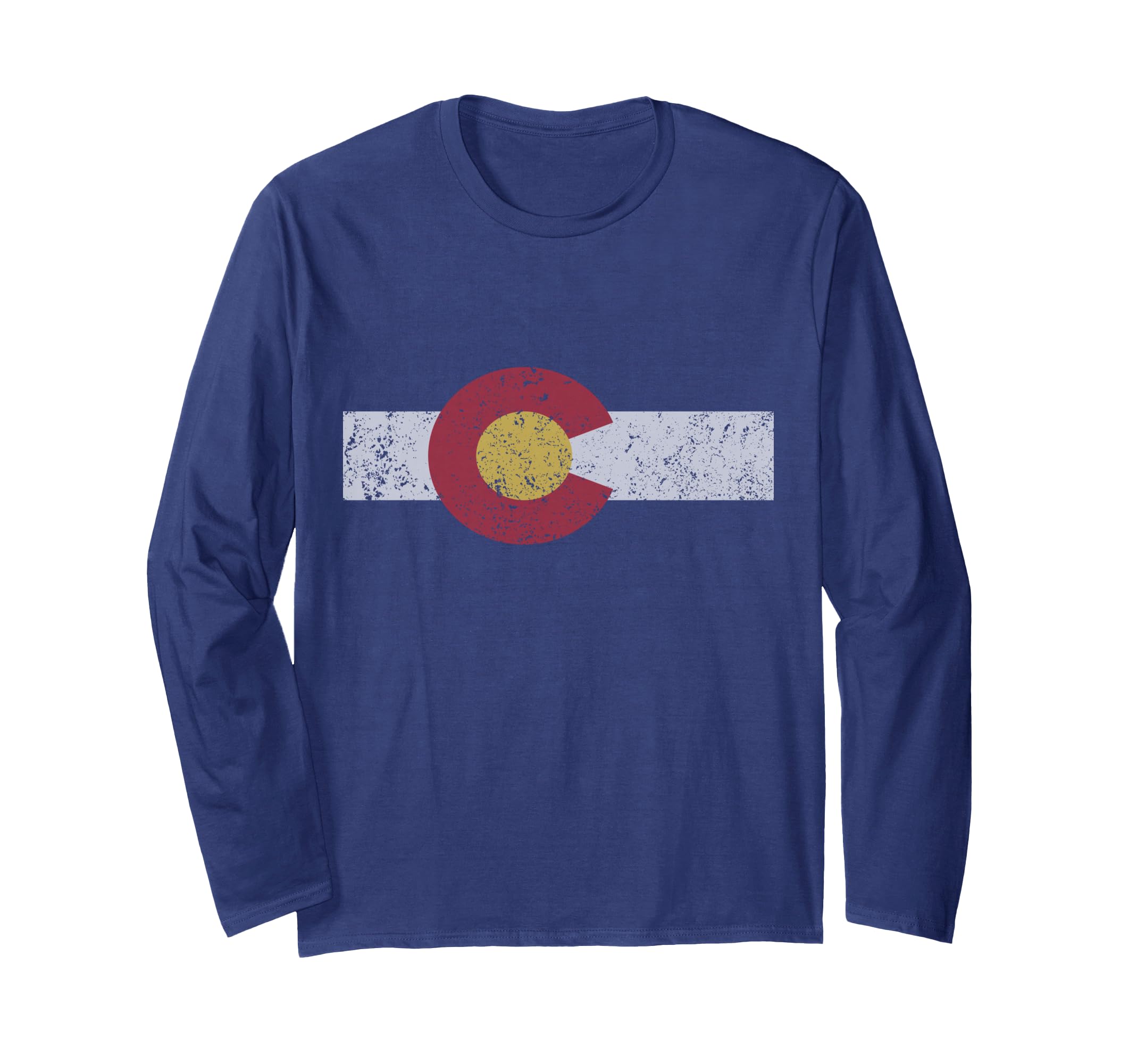 Colorado State Flag Denver Rocky Mountain Coloradan Long Sleeve T-Shirt