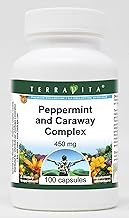 Terravita Peppermint and Caraway Complex - 450 mg (100 Capsules, ZIN: 517180)