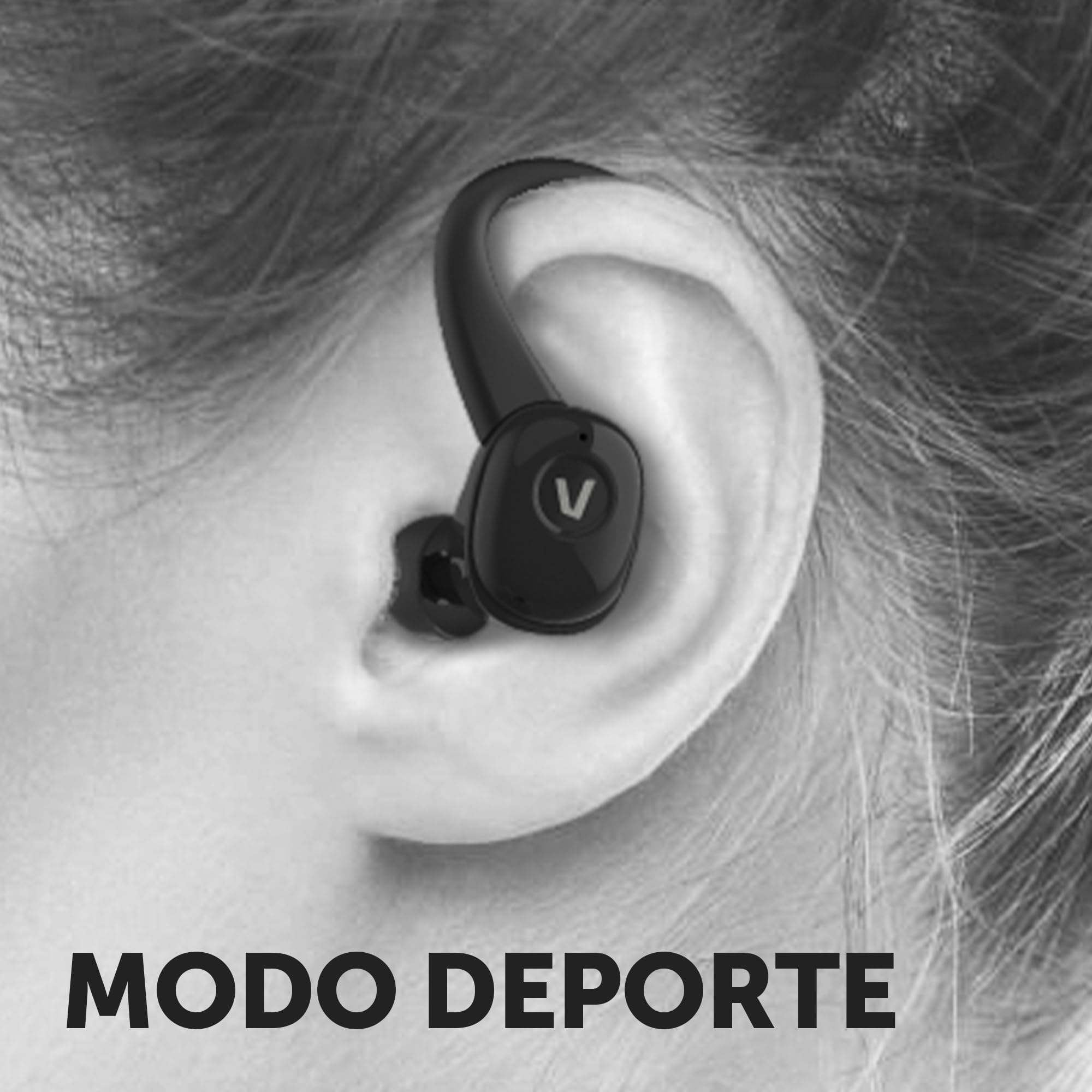 Vieta Pro Auriculares Deportivos con Cancelación de Ruido Bluetooth 5.3, Autonomía 22h, Resistencia al Agua IPX5 - Match 4