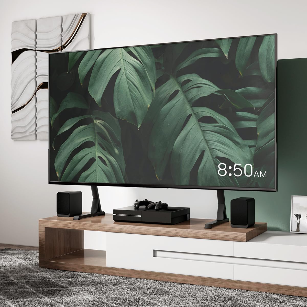 LogiLink BP0200 - Supporto per TV/monitor per 45-90", altezza regolabile, portata max. 60 kg