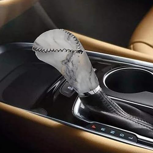 Miniatura 10 de Dreaweet Juego de funda para palanca de cambios rosa para el freno de mano del coche, accesorios interiores de automóvil para mujer, antideslizante,