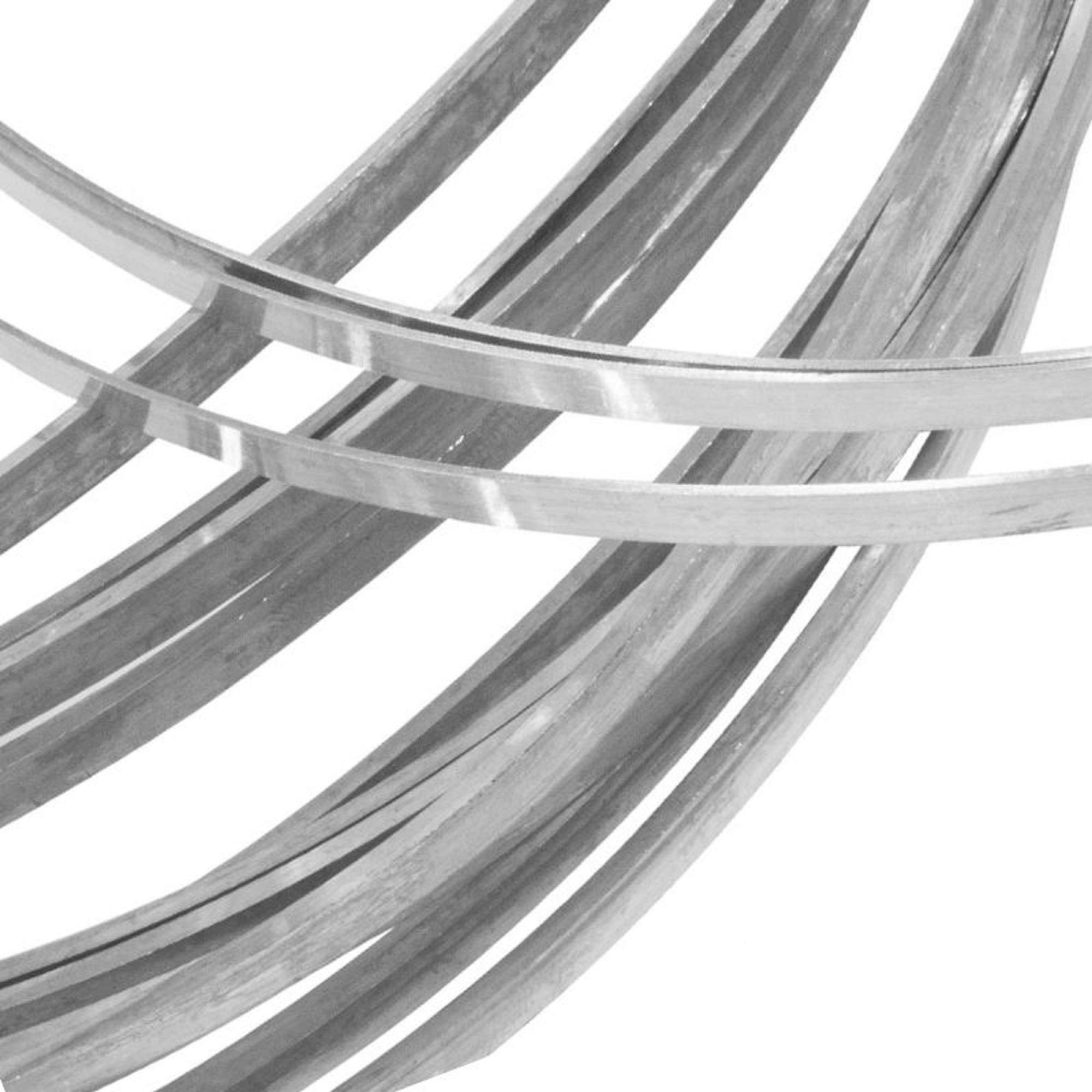 Filo In Argento Sterling 925 Per Gioielli - Sezione Rotonda 0,4mm (Calibro 26), Lunghezza 1 Metro