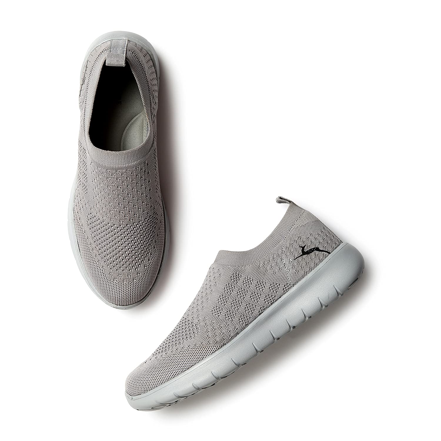 marc loire Women's Athleisure Comfortable Knitted Active Wear Slip-On Casual Shoes-picture-51