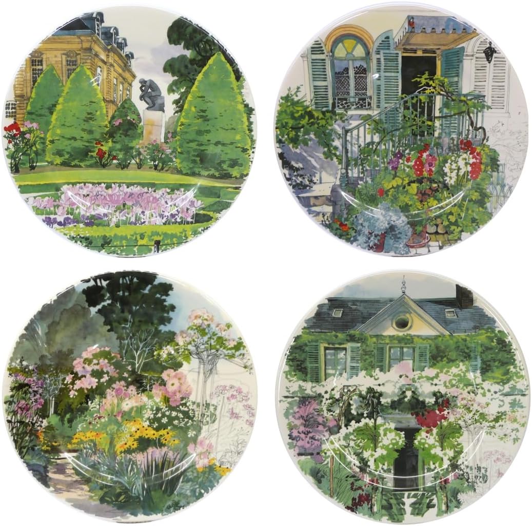 古伊万里 染錦 茄子文様菊花形皿 五客 名品 成化年製 蒐集家放出品 裏