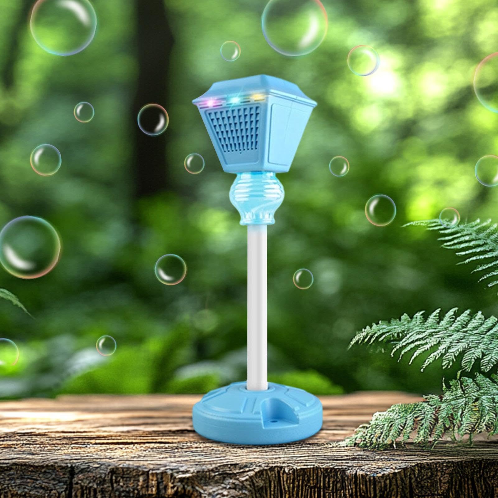 Macchina bolle con supporto e con e Musica | Soffiatore di Bolle per Feste per Bambini Bambine Prescolari Asilo Feste di Compleanno Giardino e Cortile Picnic Spiaggia