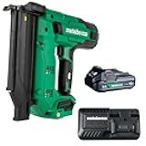 Metabo HPT 18V MultiVolt Compact Cordless Brad Nailer Kit, 18 Gauge Nailer with Power Tool 2.0Ah Lithium Ion Battery, Drives 5/8