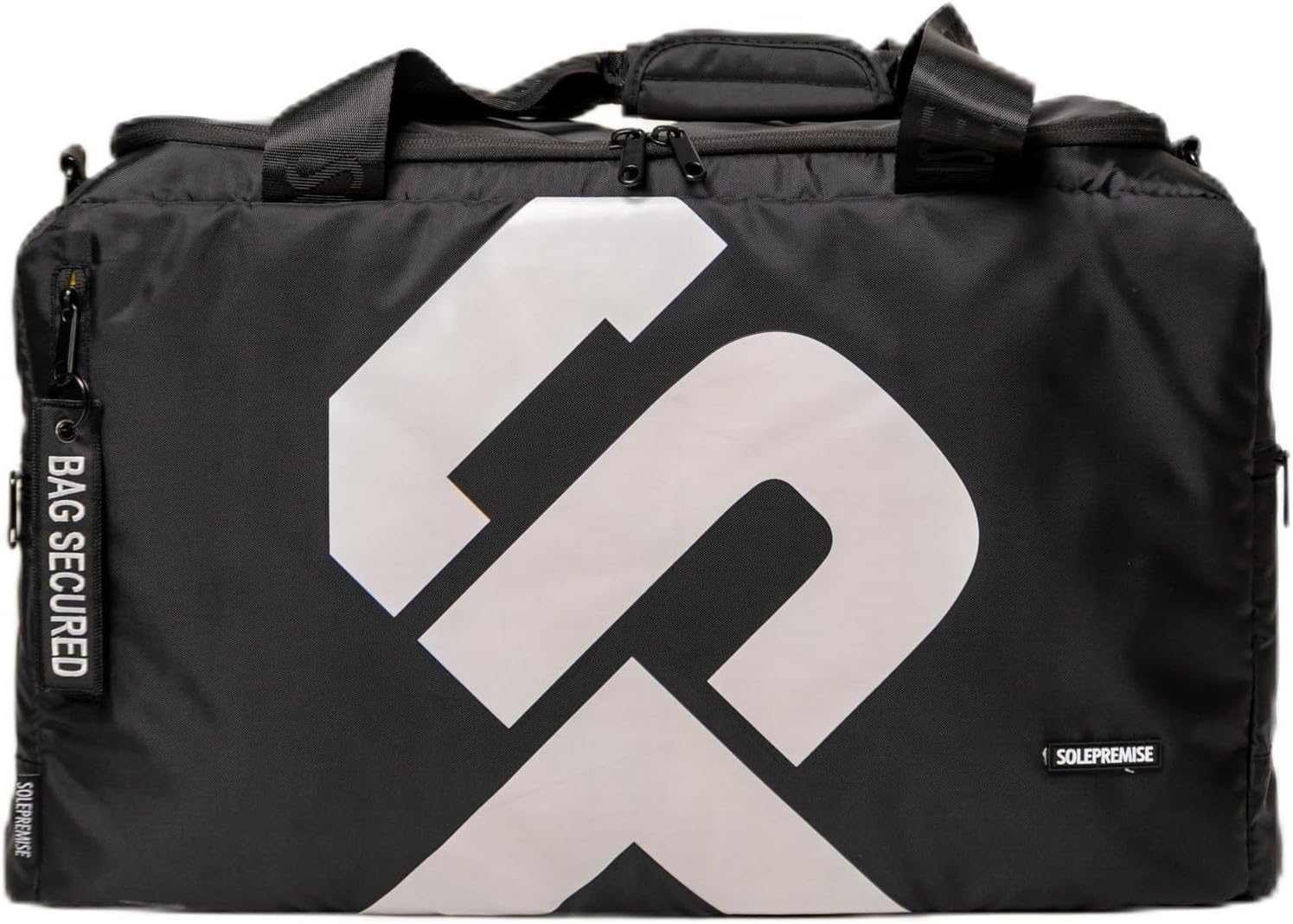 Sneaker Duffle Bag for Travel, Sports, and Equipment | Premium Durable Sneaker Travel Bag | Shoe Carry-On Duffle bag (Black)