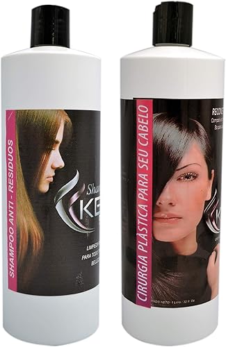 Cirugia Capilar Brazilian Original + Champú 32 onzas