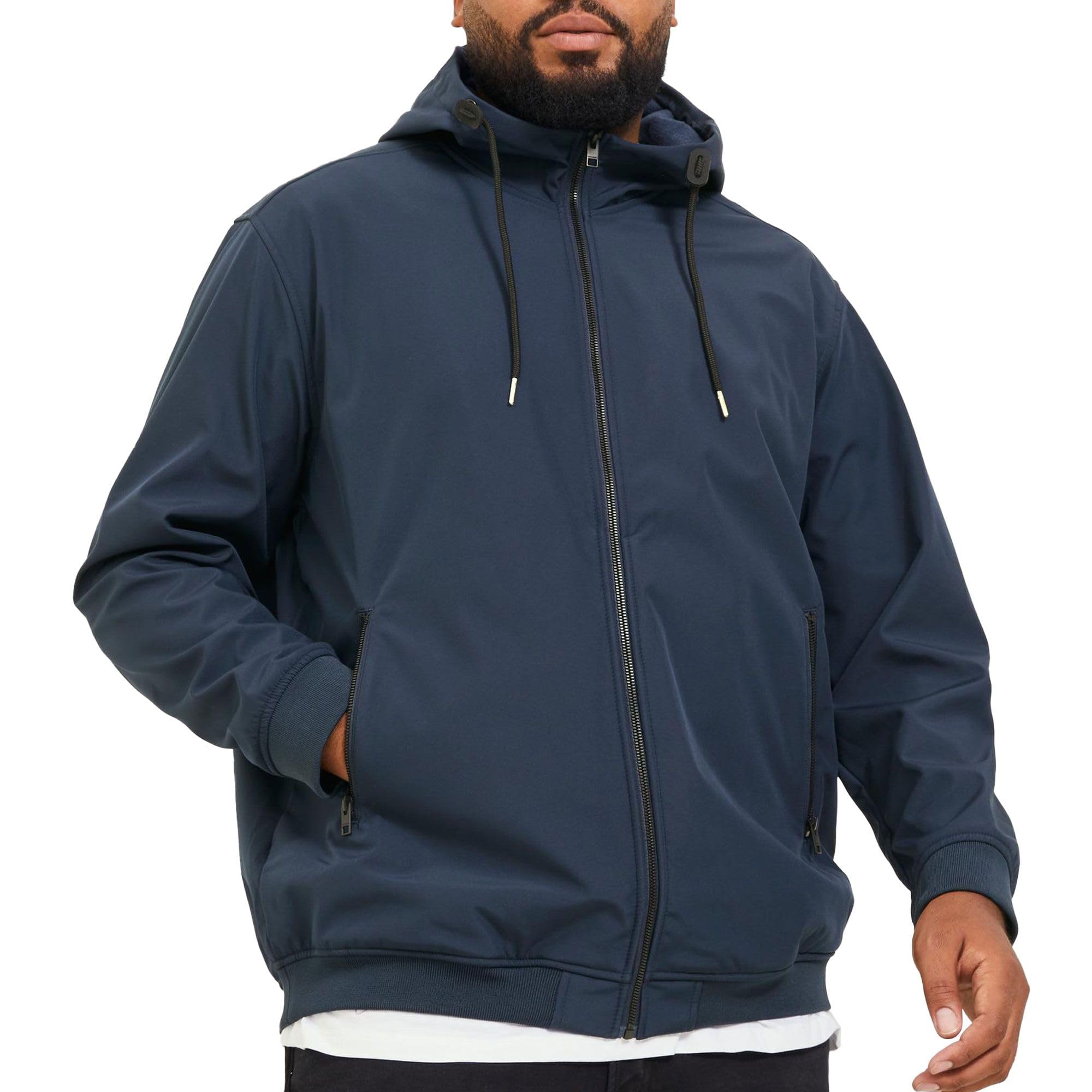 JACK & JONES Men's Jjerocky Faux Suede Bomber Jacket