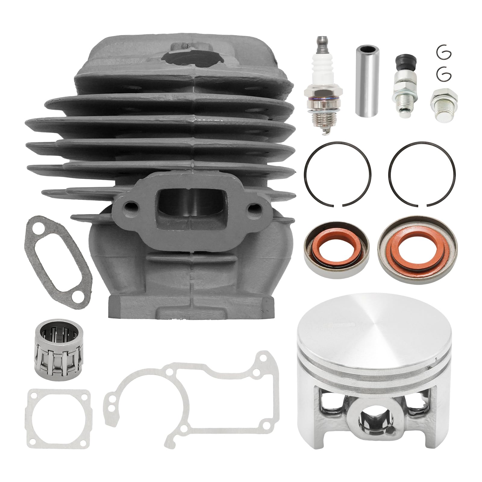 Hoypeyfiy 1121-020-1215 Zylinder und Kolbensatz, Ersatz für Stihl 026, MS 260, MS 260 C, MS 260 D und Serie Kettensäge