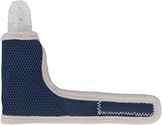 Luva para Parar de Chupar, Mordedor Macio Protetor de Dedo Infantil para Crianças para Parar de Chupar o Dedo (Transparente)