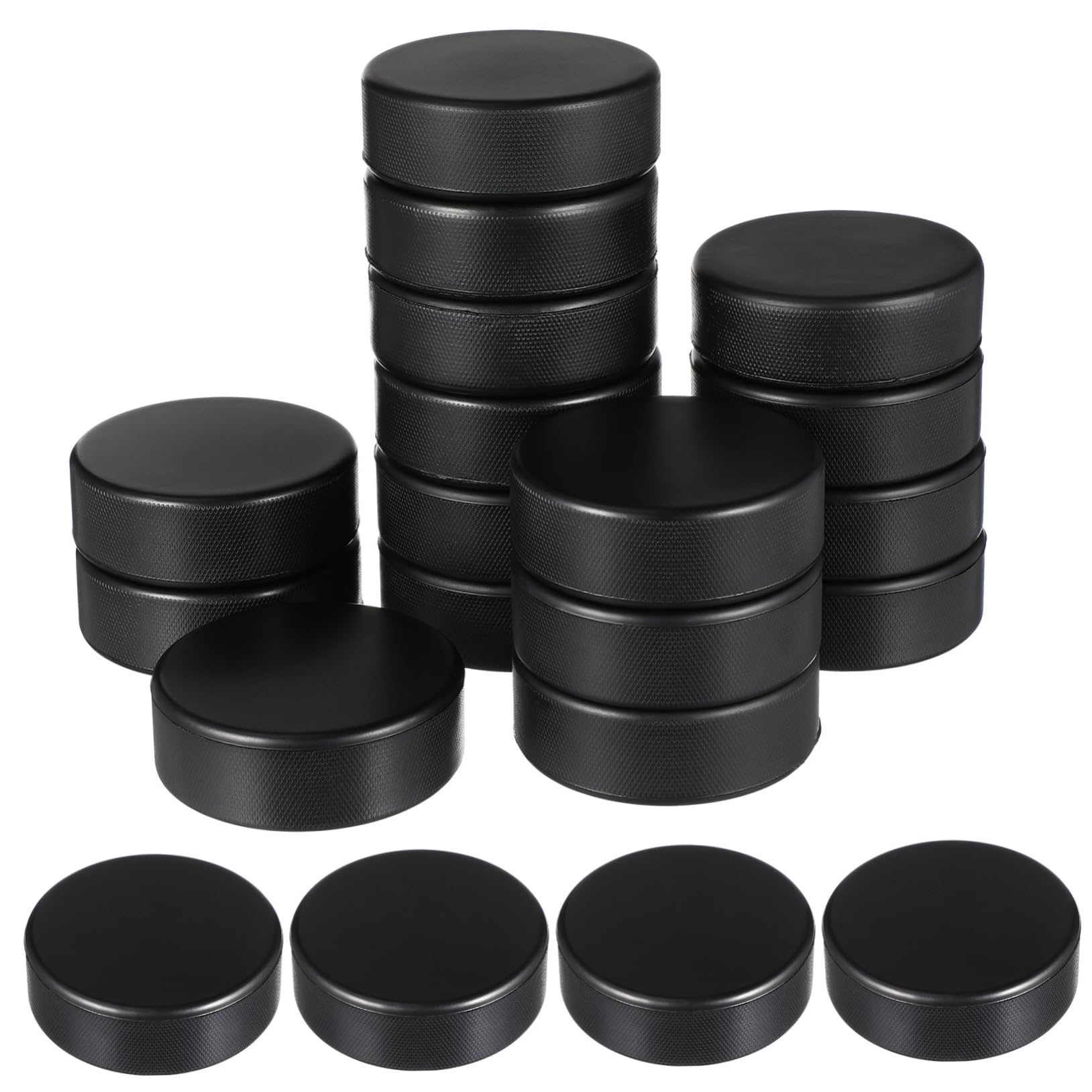 YARNOW Palet rondelles de Hockey en Mousse Noire Accessoire de Hockey entraînement de Hockey Accessoires de Hockey équipement de Formation Hockey équipement de Hockey PU Rouge
