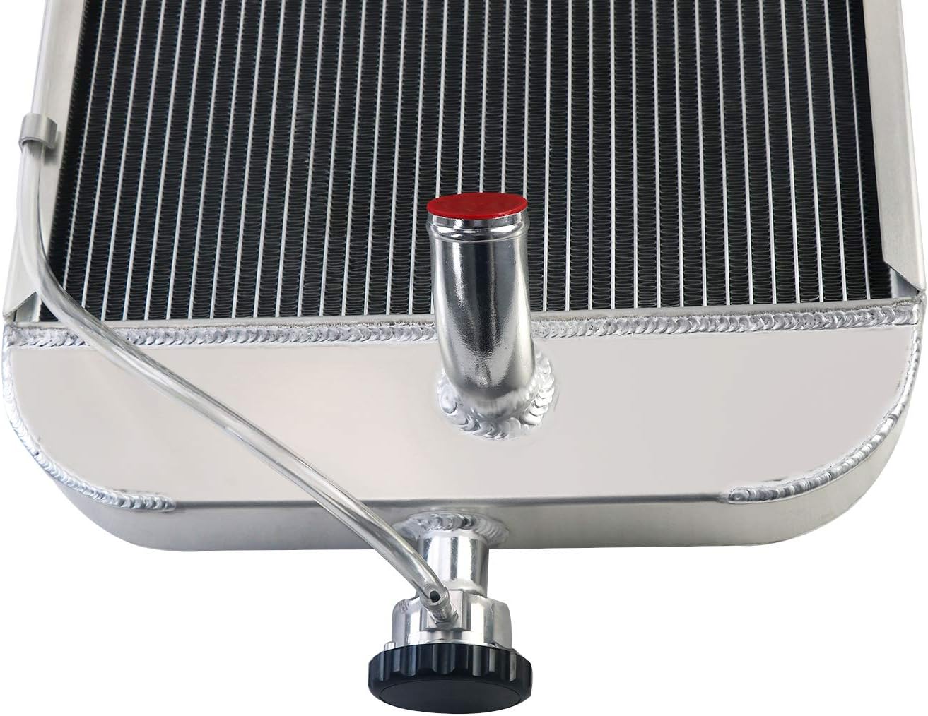 8N Radiator, Radiator Compatible with Ford 2N 9N Tractor 8N8005 86551430, 3 Row Core All Aluminum Radiator