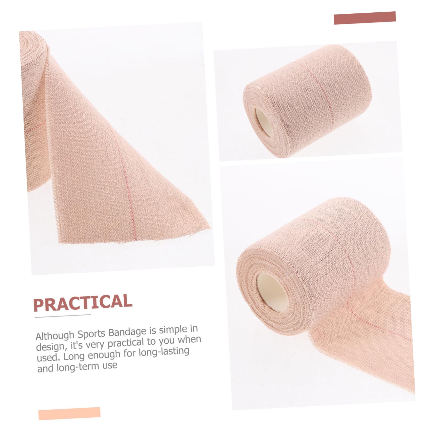 5 Series Vendajes Bandas Elasticas Cinturones Elasticos Venda Cohesiva Cinta Adhesiva Para La Muñeca Envoltura Adhesiva Envolturas Autoadhesivas Deportes Algodón 2 Rollos*5