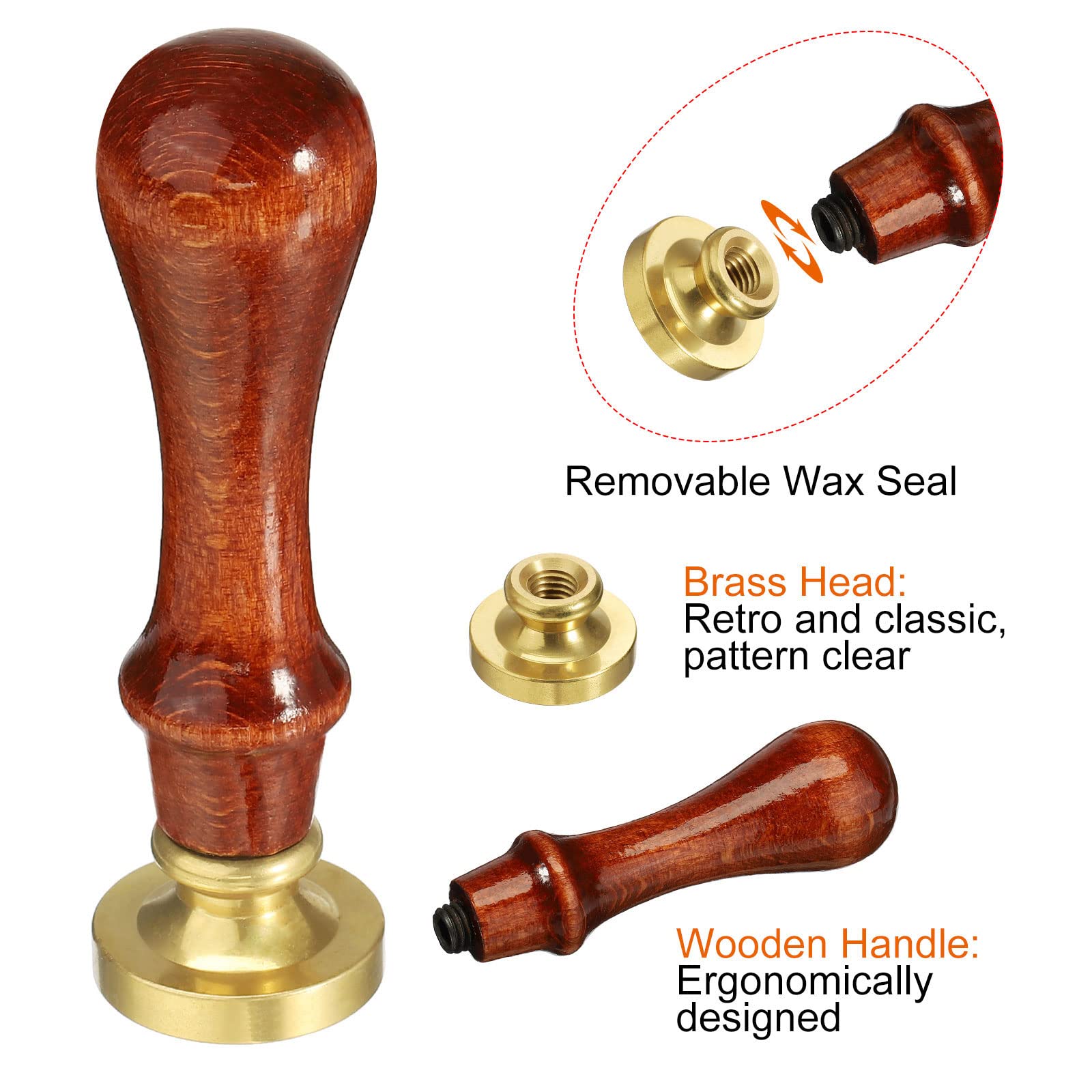 PATIKIL Letter Wax Seal Stamp - Image 3