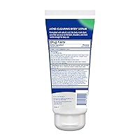 Vista 7 de Differin - Exfoliante corporal con ácido salicílico para eliminar el acné, mejora el tono y la textura de la piel en los hombros y el pecho, 8 onzas