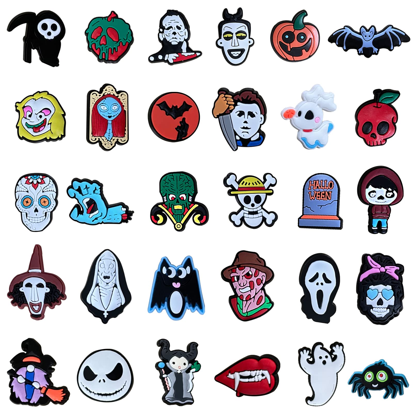 DDTKZC 36,60 PCS PVC Shoe Charms for Decoration Boys,Shoe Charms Kids Unisex