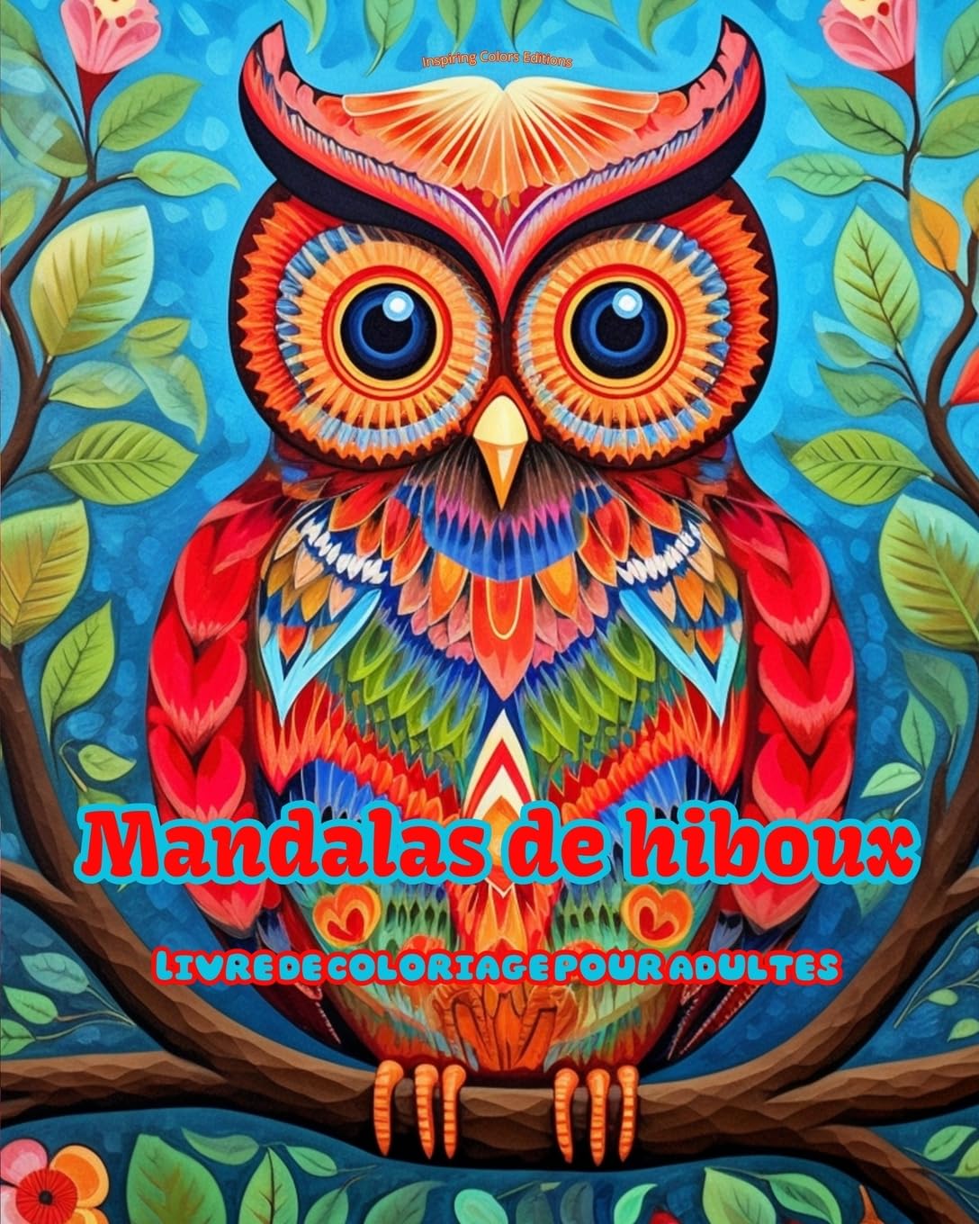 Mandalas de hiboux | Livre de coloriage pour adultes | Dessins anti-stress pour encourager la créativité: Images mystiques de hiboux pour soulager le stress et équilibrer l'esprit