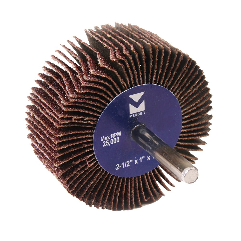 Mercer Industries 361060 montiert Lamellenschleifer, 3,2 x 1,3 x 0,6 cm Körnung 60, 20er Pack, 364060 0 wattsW, 0 voltsV